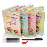 Sank Magic Book Practice | Sank Magic Book For Montessori Children Tracing