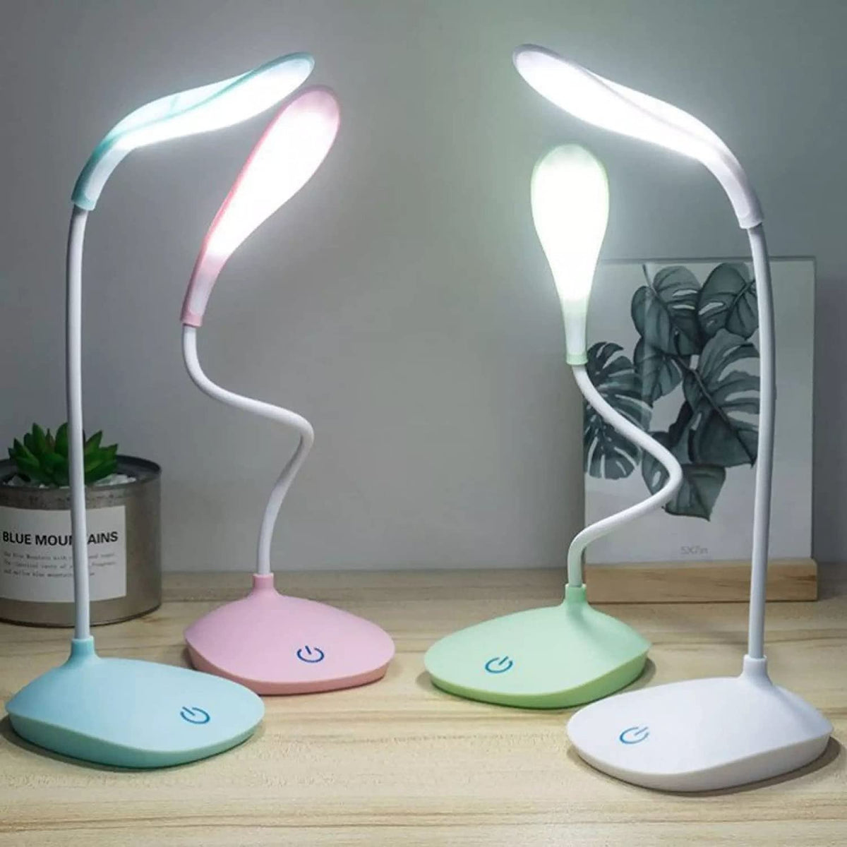 LED Desk Lamp – Smart Touch Control Flexible Eye-Protection Study Light